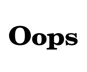【oops】バナー
